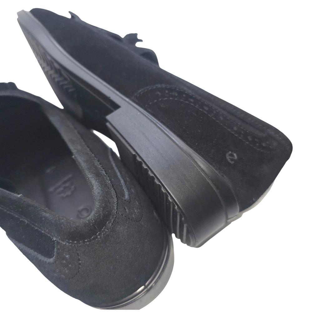 ECCO Black Suede Tassel Kiltie Loafers Womens EU 42 / US‎ 11-11.5 - Picture 10 of 10